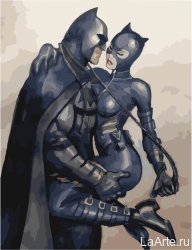 Картина по номерам Paintboy Original PK 59095 Бэтмен и Женщина-кошка 40*50